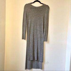 Zara asymmetrical loose knit tunic